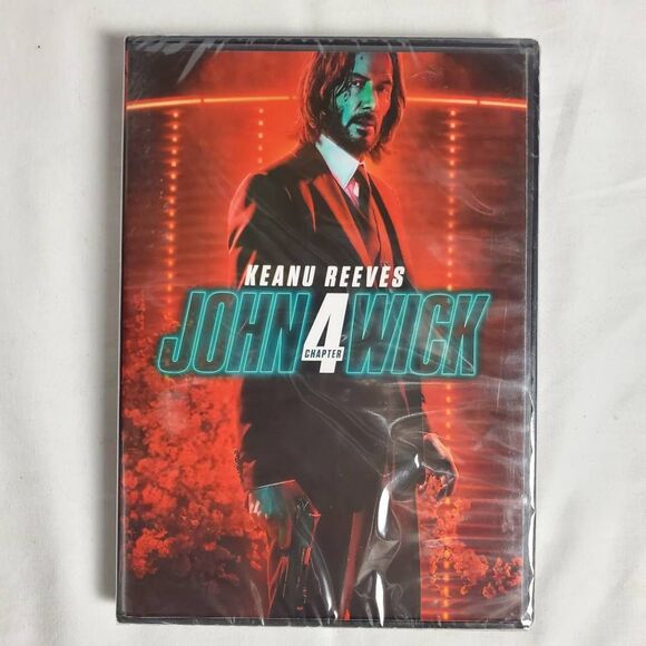 John Wick: Chapter 4 (DVD, 2023, Keanu Reeves, Lionsgate) - Picture 1 of 2